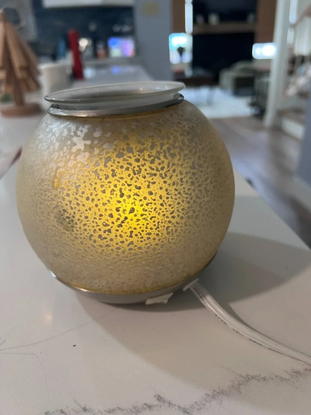 PartyLite Silver Moon ScentGlow Warmer